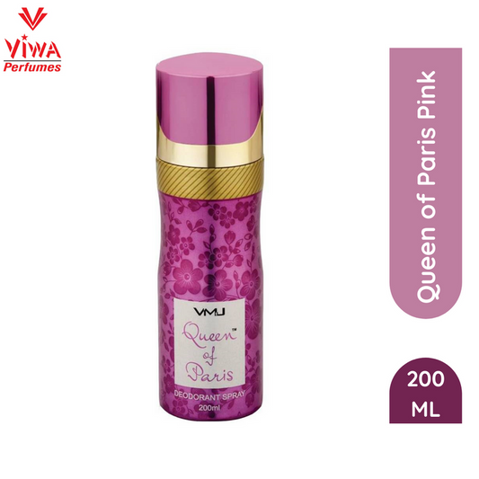 Viwa Queen Of Paris Pink Deodorant 200 ML