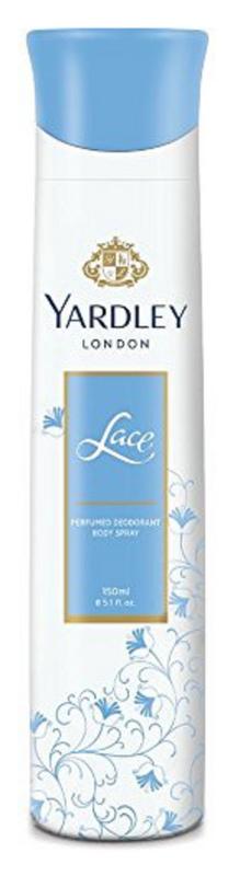 Shop Yardley London Women Lace Deodorant 150ML