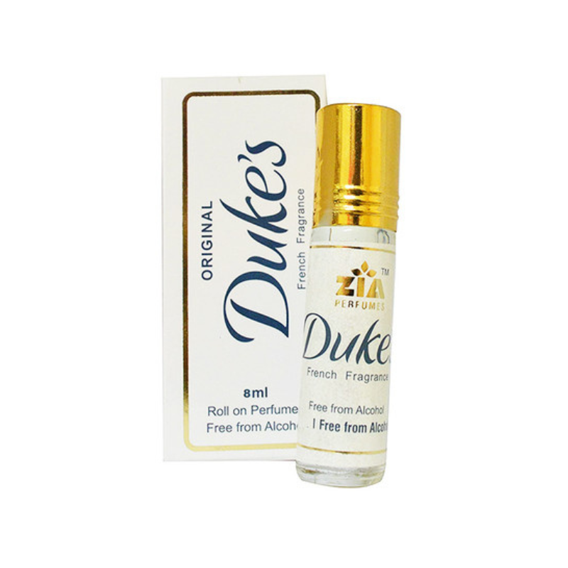 Zia Duke Silver Ittar Alcohol Free Attar 8ML