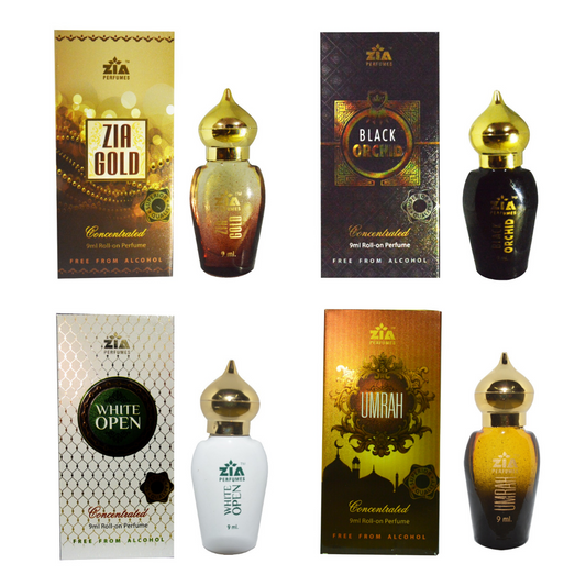 Shop Zia Eidi Eidiyah Special 9ML Attars Giftset (Pack of 4)