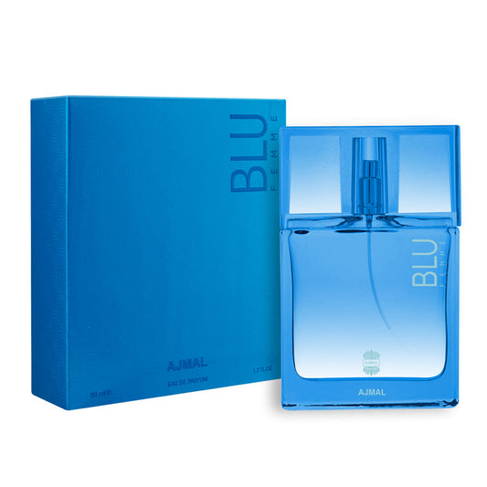 Ajmal Blu Femme Edp Floral Perfume For Women (50 ml)