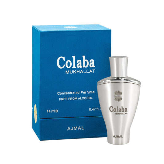 Ajmal Colaba Mukhallat Concentrated Oriental Perfume Free From Alcohol For Unisex (14 ml)