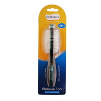 DHomes 4 in 1 Plastic Foot Pedicure Tool - Assorted: 1 Unit