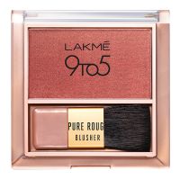 Lakme 9to5 Pure Roug Blusher - Peach Affair : 6 gms