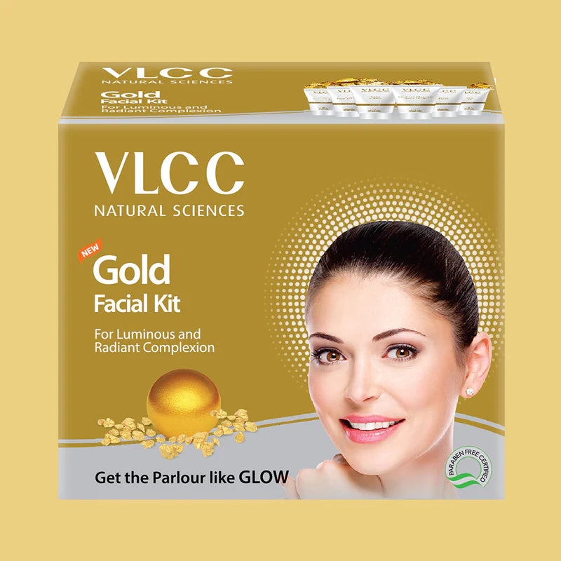 Vlcc Gold Single Facial Kit (60 Gm)