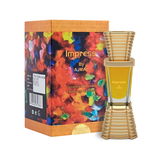 Ajmal Impress Concentrated Perfume Free From Alcohol For Male (10 ml)