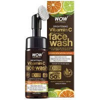 WOW Skin Science Vit C Foaming Face Wash With Brush : 150 ml