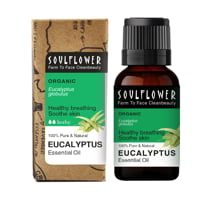 Soulflower Eucalyptus Essential Oil : 10 ml