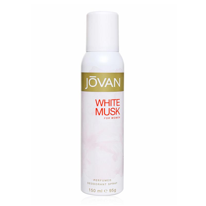 Shop Jovan White Musk Deodorant Body Spray For Women 150ML