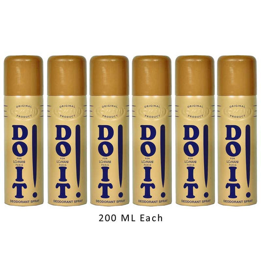 Shop Lomani Do It Value Pack Of 6 Deodorants For Men