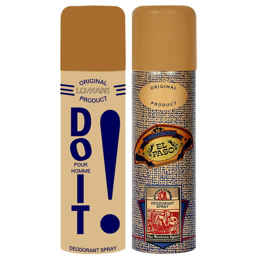 Shop Lomani Do It And ElPaso Pack of 2 Deodorants For Men