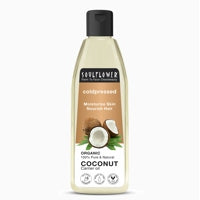 Soulflower Cold-Pressed Coconut Carrier Oil : 120 ml