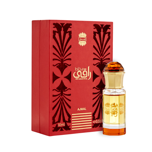 Ajmal Mukhallat Raaqi Concentrated Perfume Free From Alcohol 10ml for Unisex