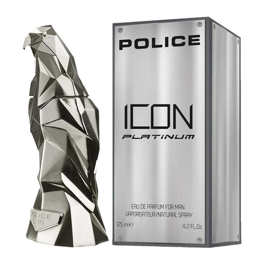 Police Icon Platinum EDP Perfume Spray For Men