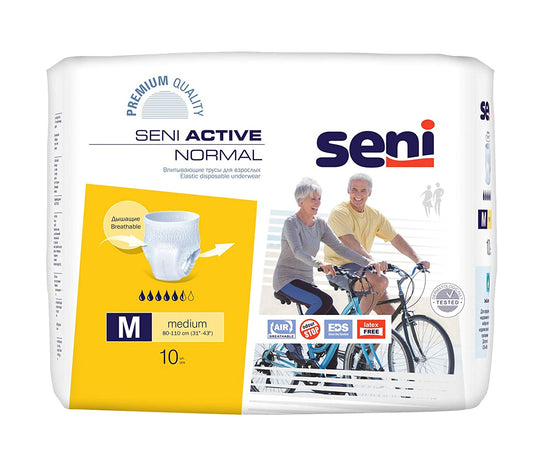 Shop Seni Active Normal Adult Pull Ups - 10 Pieces (Medium)