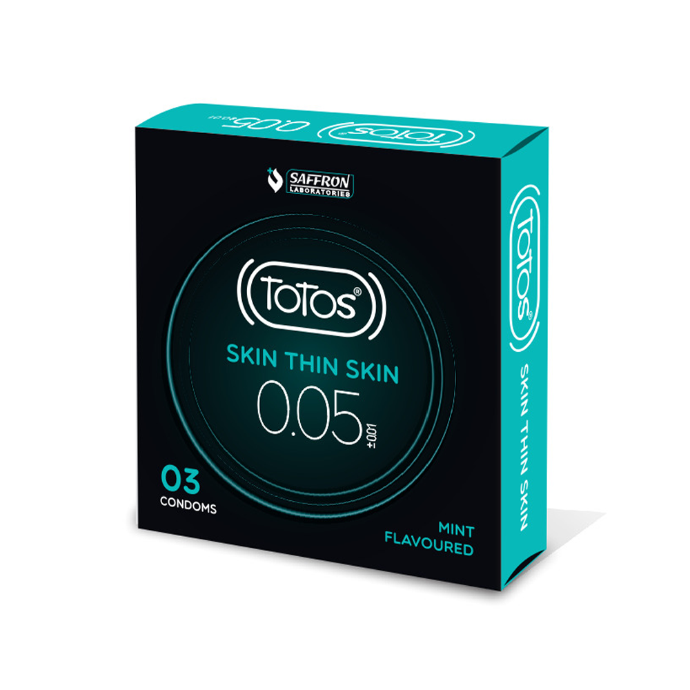 Shop TOTOS Skin Thin Skin 0.05 Mint Flavoured Condom 3s