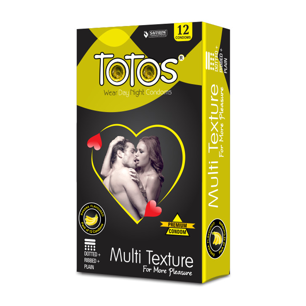 Shop TOTOS Banana Flavoured Condom 1PK10E
