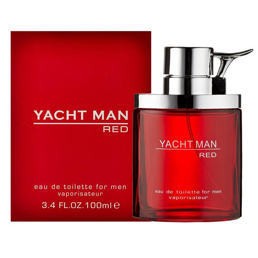 Yacht Man Red EDT Perfume For Men 100ml