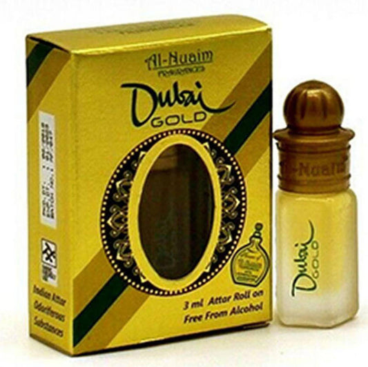 Al-Nuaim Dubai Gold Alcohol Free Attar 3ML