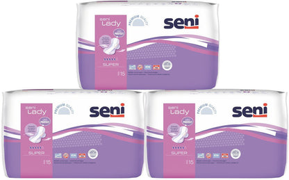 Shop Seni Lady Bladder Control Pads Super 15 Pcs (Pack of 3)