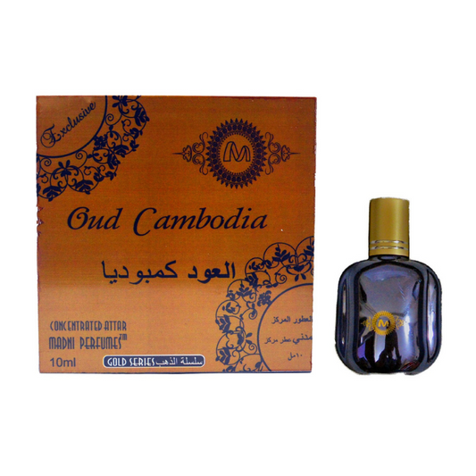 Shop Madni Oud Cambodia Gold Attar 10ML
