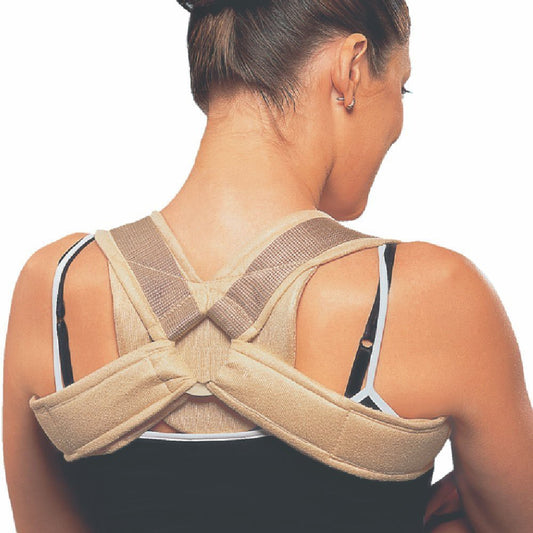 Shop Flamingo Clavicle Brace Beige Large