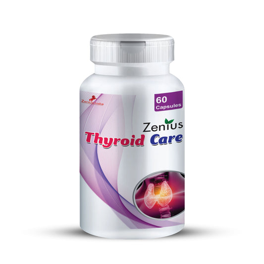 Zenius Thyroid Care Capsule| Thyroid Care Capsule, Thyroid Medicine (60 Capsules)