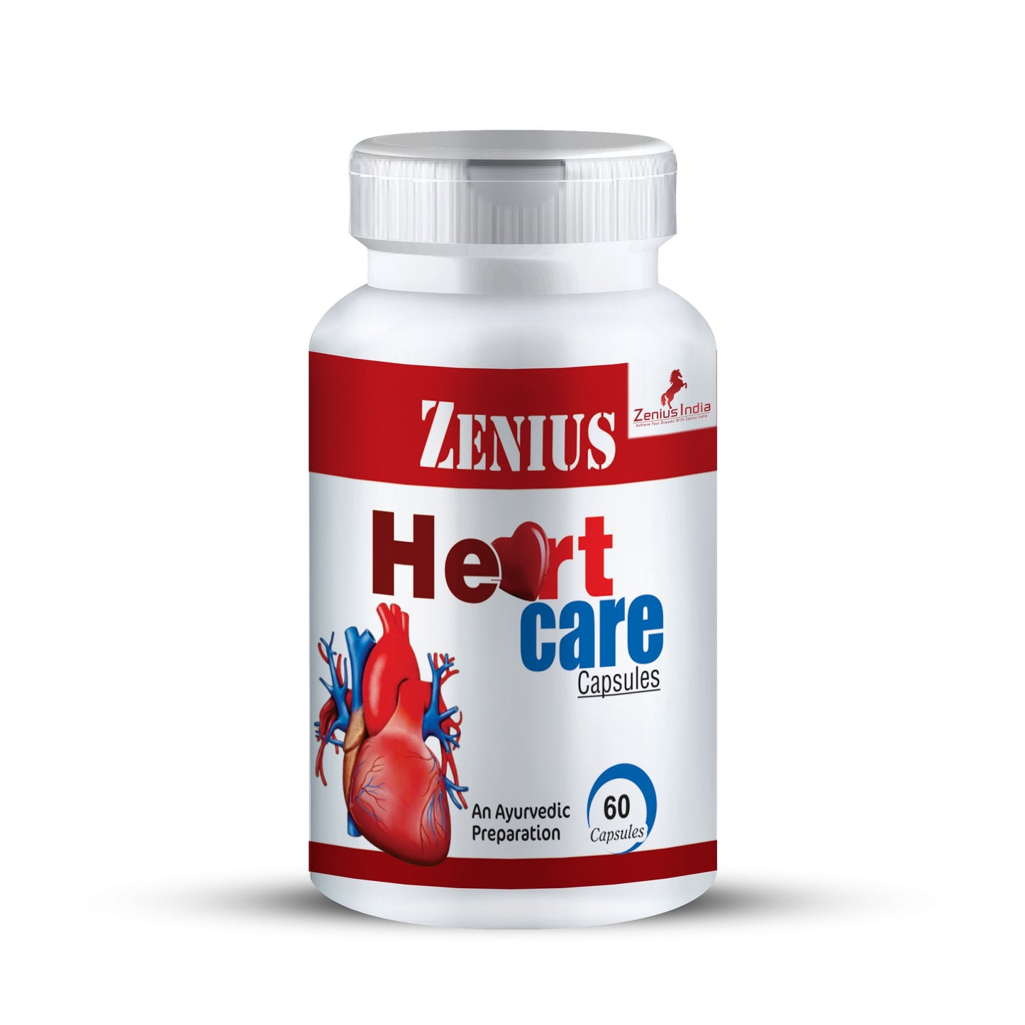 Zenius Heart Care Capsule| Heart Arteries Medicine, Heart Health Capsule (60 Capsules)