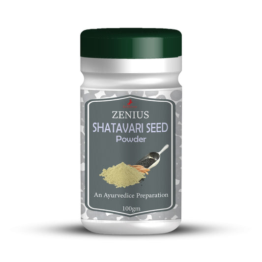 Zenius Shatavari Seed Powder| Shatavari Powder Women & Men, Immunity Booster Supplements (100G Powder)