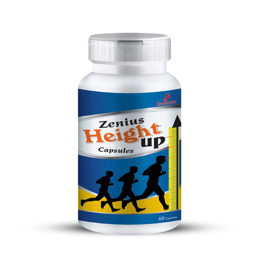 Zenius Height up Capsule| Height Increase Capsule, Height Growth Medicine (60 Capsules)
