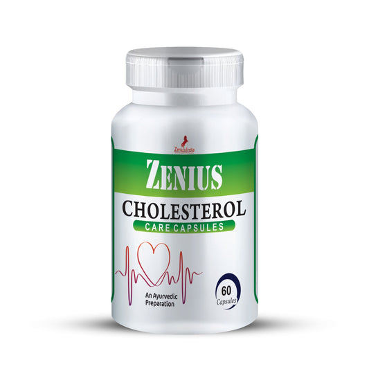 Zenius Cholestrol Care Capsule for Cholesterol Control Medicine,Cholesterol Lowering Capsules (60 Capsules)